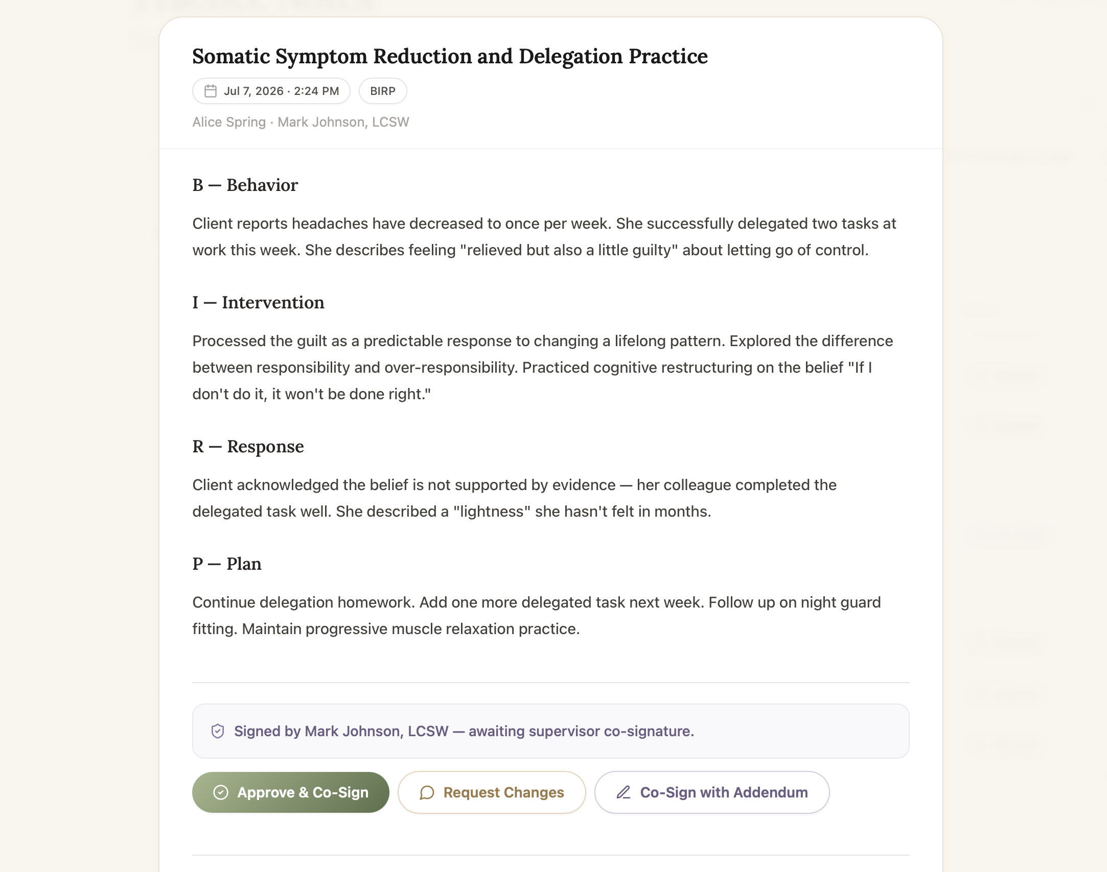 Practice Notes Editor